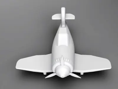 Plane 3D Print model STL 3D print model
