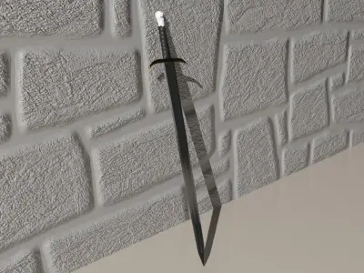 Game of Thrones-LongClaw-Jon Snow Sword Free 3D model