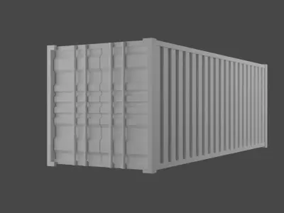 Cargo Container 3D model buy
