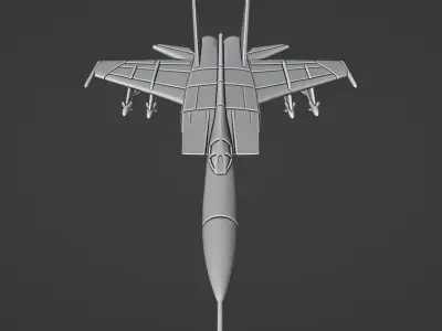 MiG-25PD 3D print model