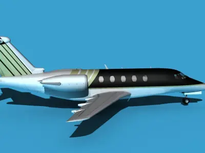 Cessna Citation 650 III V14 3D model