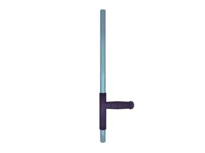 Tonfa - Hand Painted Free 3D model