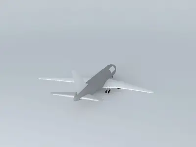  Boeing 767 200 Free 3D model