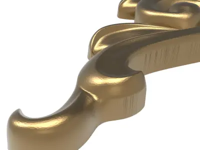  decorative pattern ready for 3D printing 3D model