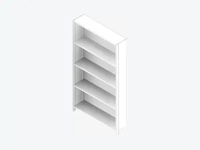 Shelving - Closed - Locka - Durable Extra Low-poly 3D model