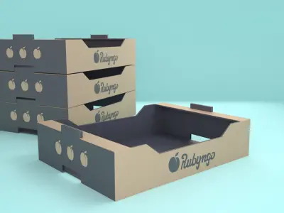 Fruit Box Free 3D model