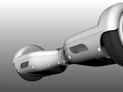 Hoverboard iohawk 3D model