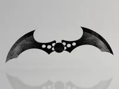 BAT KNIFE 3D model