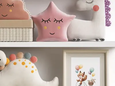 Kids Room Decor 131 3D model