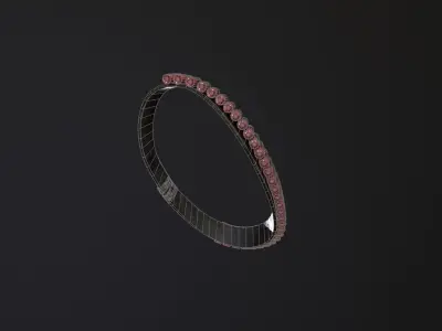 Shotgun Shell Bandoleer PBR Free low-poly 3D model