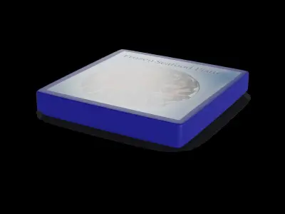 Frozen seafood Frozen Seafood Platter Low-poly 3D model