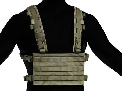 ADA TBAS CHEST RIG Low-poly 3D model
