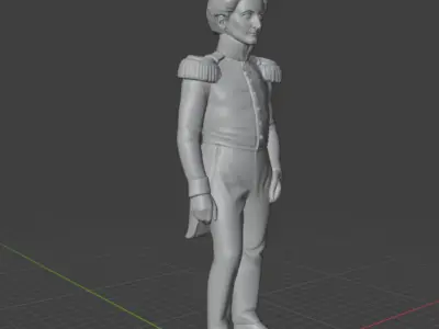Carl von Clausewitz 3D print model