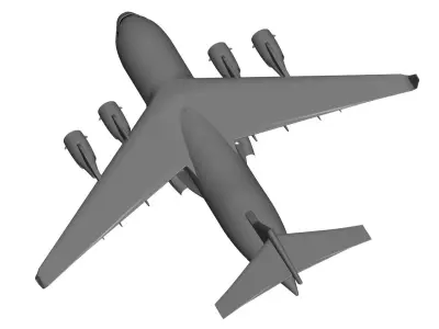 Boeing C-17 Globemaster III 3D model buy