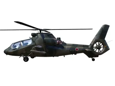 Kawasaki OH-1 Ninja 3D model