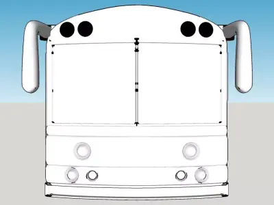 School Bus 3D print model purchase