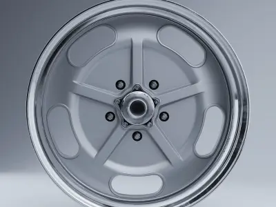 American Legend Wheels - VN470 Low-poly 3D model