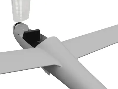 Schempp Hirth Arcus Glider 3D model