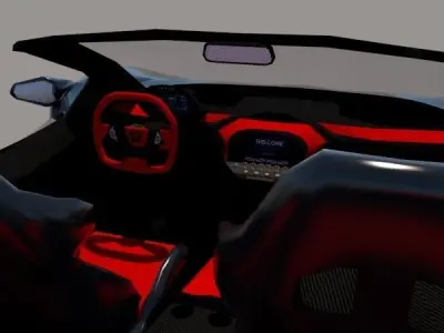 nice car model 3D model