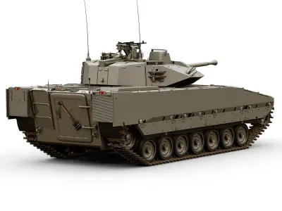 Improved CV-90 3D model
