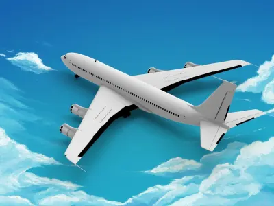 boeing-707 3D model