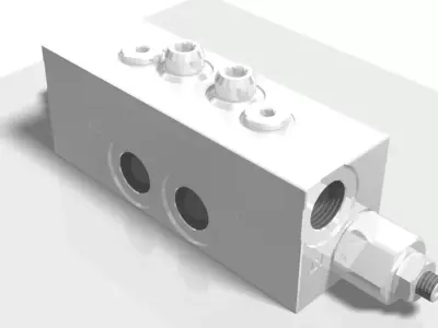 Valve FP0E 70 D S10 LA 35 SP-08M Free 3D model