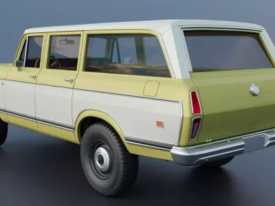 International Travelall 1974 3D print model