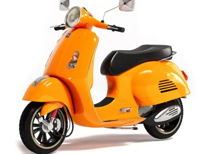 Vespa 6 3D model