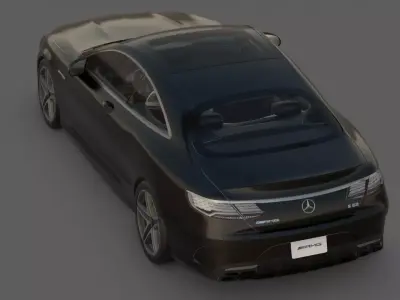 2018 Mercedes-Benz S63 AMG Coupe 3D Model 3D model