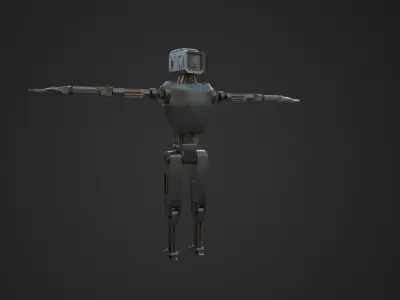 Z52 Robot Free 3D model