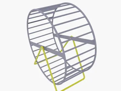 Hamster Wheel 3D model