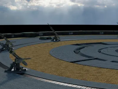 Stonehenge Facility 3D model