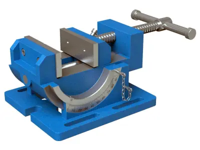 Angle Vise 3D model