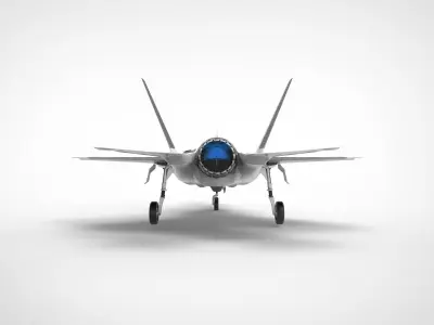 F-35 Lightning II Stealth fighter 3D model by Hafcoy