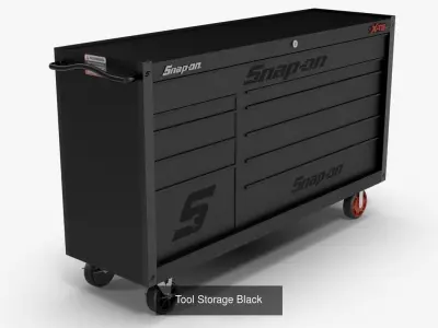 Tool Storage Collection 3D Model Pack