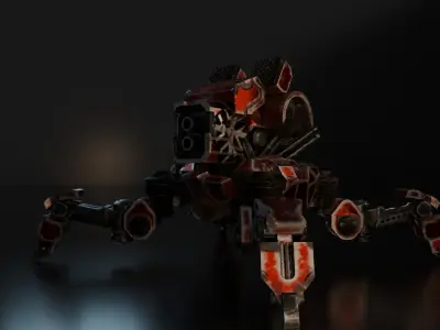 robot 3D model order