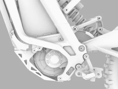 High quality Bike model 3D print model