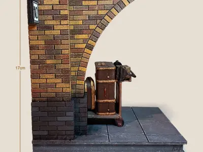 Harry Potter Book Stand 3D print model