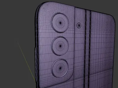 samsung mobile 3D model