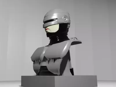 RoboCop print model 3D 3D print model