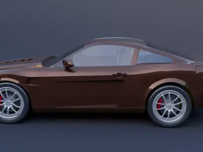 Generic Muscle Car mark 1 3D model