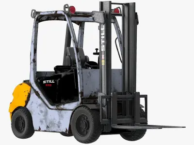 Forklift Still Rx 3D model