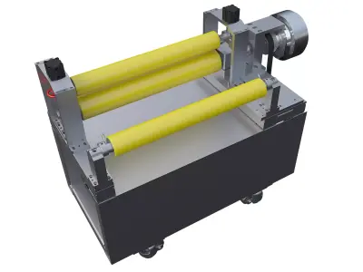 Advertising film laminating machine 3D model