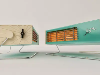 old heater Free 3D model