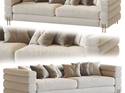 York Sofa 3D model