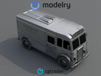 Refrigerated Truck 3D model