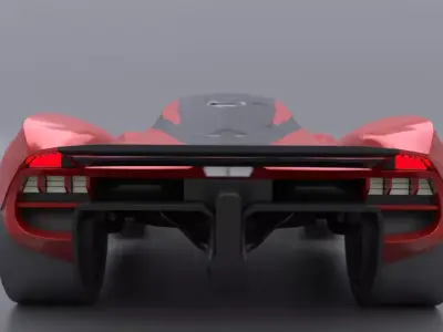 aston martin valkyrie amrb1 3D model