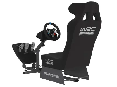 Playseat Evolution Alcantara Pro Racing Simulator Seat 3D model