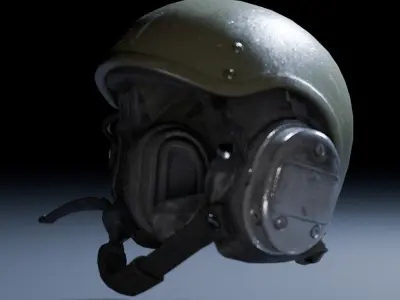 Casco Spetsnaz Low-poly 3D model