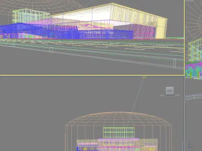 Museum Building 3D model get